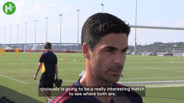 Arteta on plans for pre-season game vs Everton